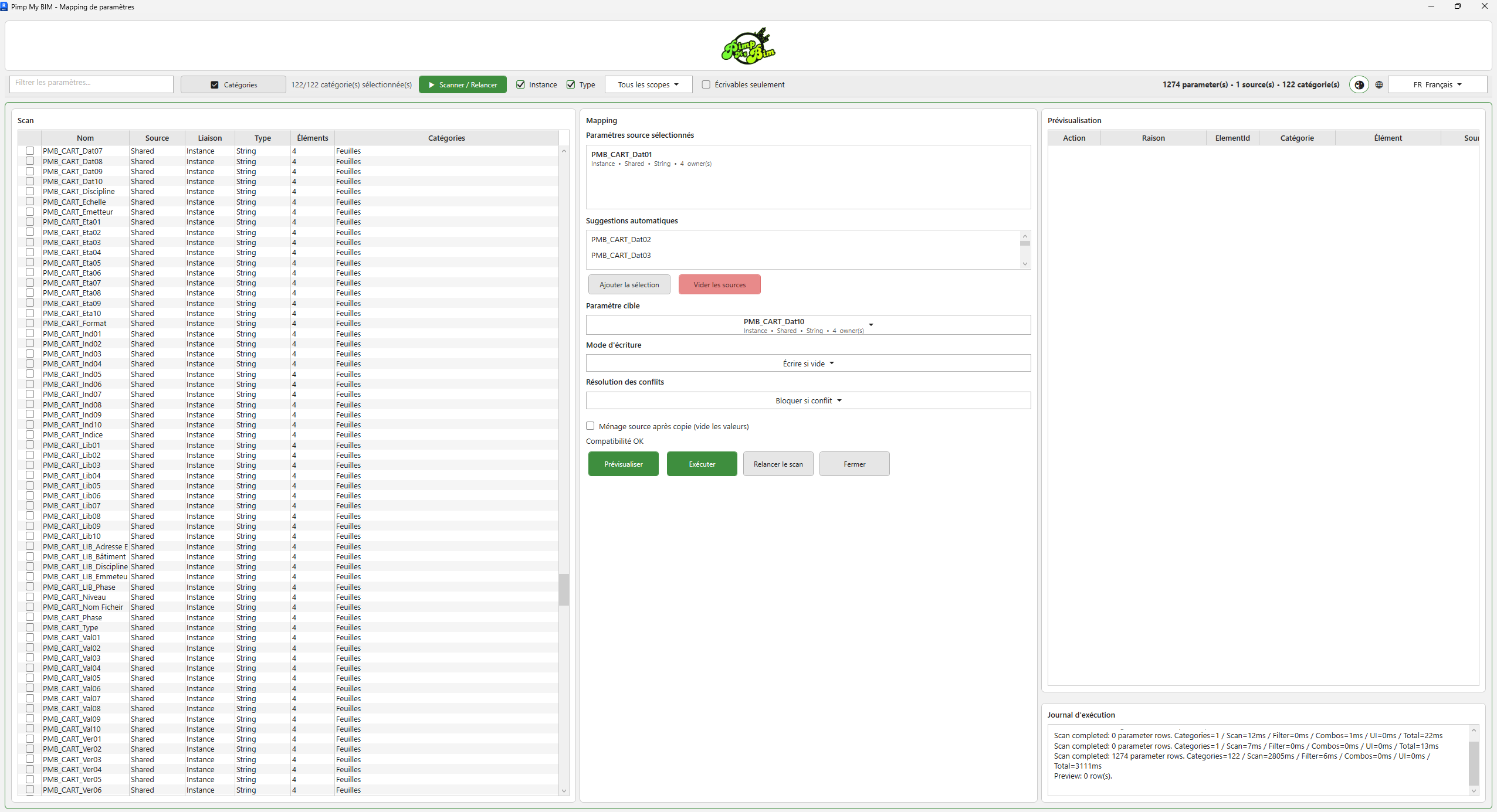 Interface Parameter Mapping